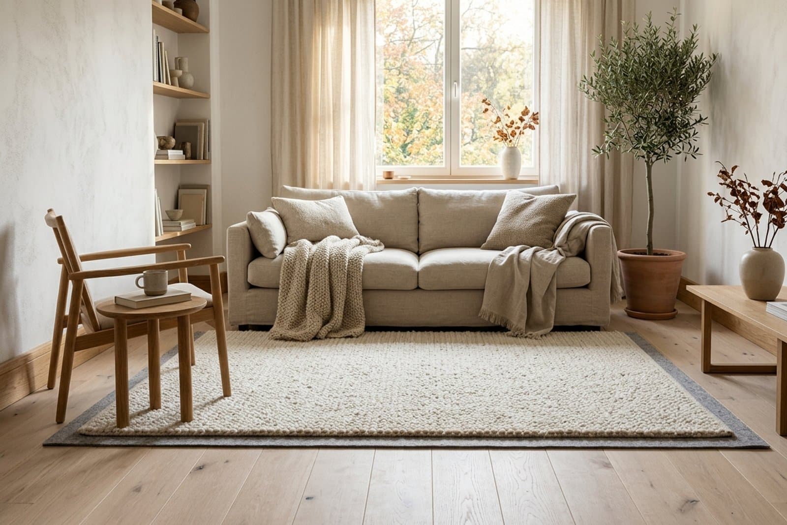 Cold Floors in an Apartment: What a Rug Actually Fixes