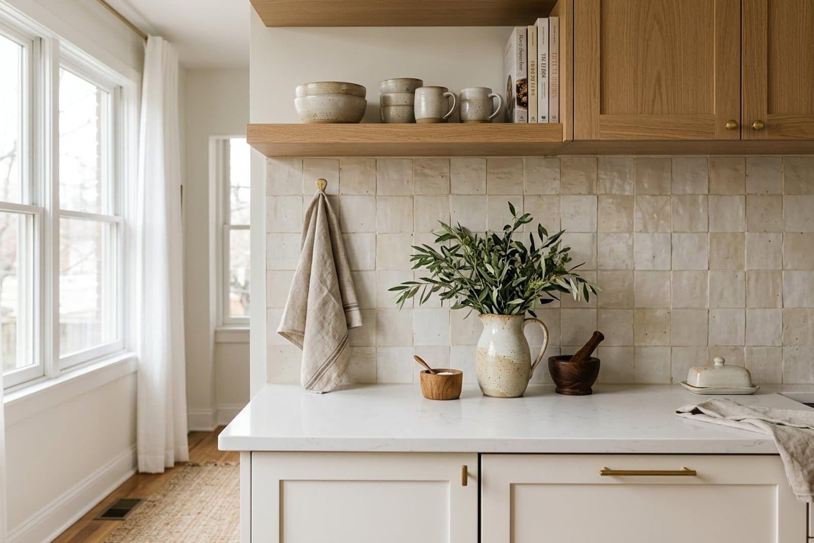Renter Friendly Kitchen Backsplash Ideas (5 Options)